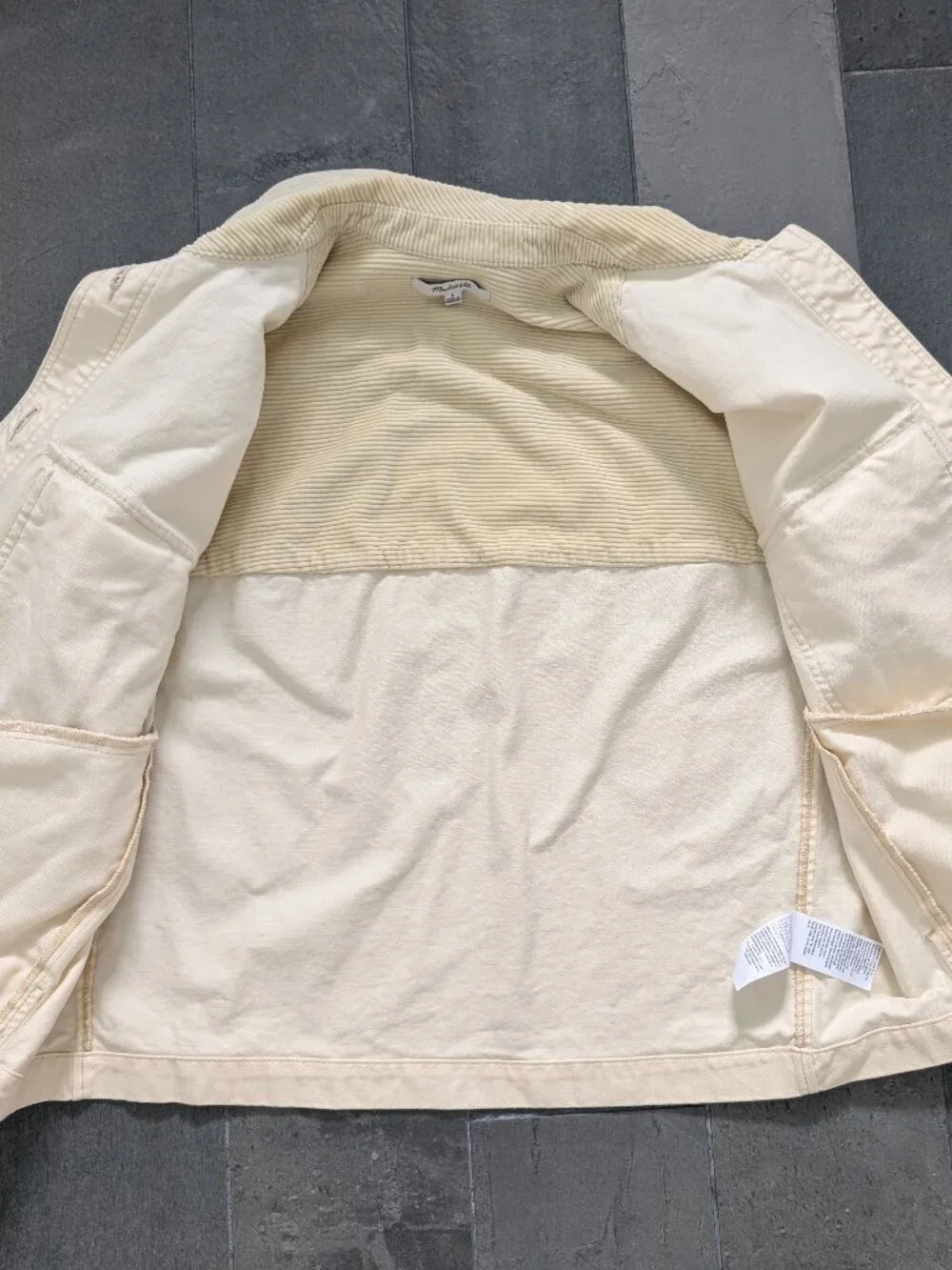 NWOT Madewell Chino Boxy Shirt Jacket - Picture 6 of 13